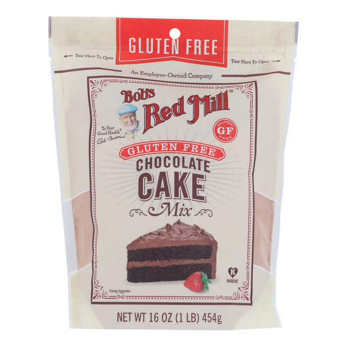 Bob's Red Mill - Cake Mix Chocolate Gluten Free - Case Of 4-16 Oz.