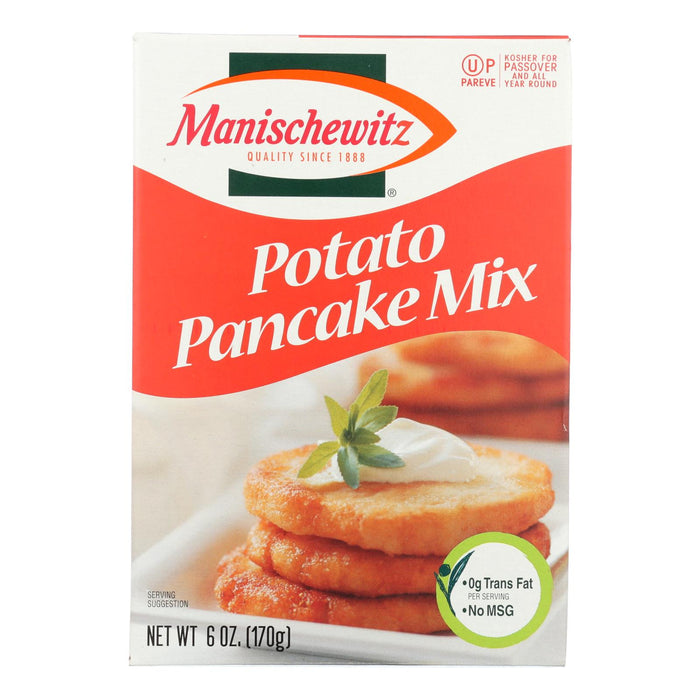 Manischewitz - Potato Pancake Mix - Case Of 12 - 6 Oz