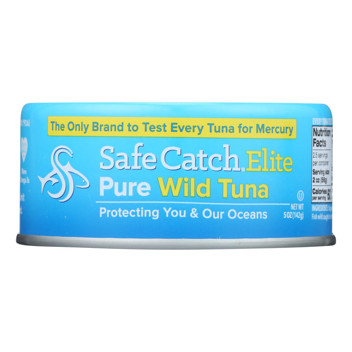 Safe Catch Solid Wild Tuna Steak - Case Of 12 - 5 Oz.