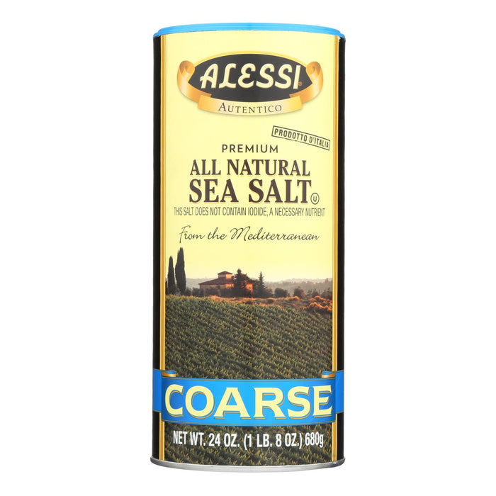 Alessi - Mediterranean Sea Salt - Coarse - Case Of 6 - 24 Oz