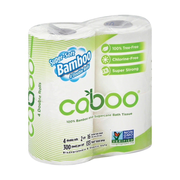 Caboo - Bathroom Tissue - Case Of 10.