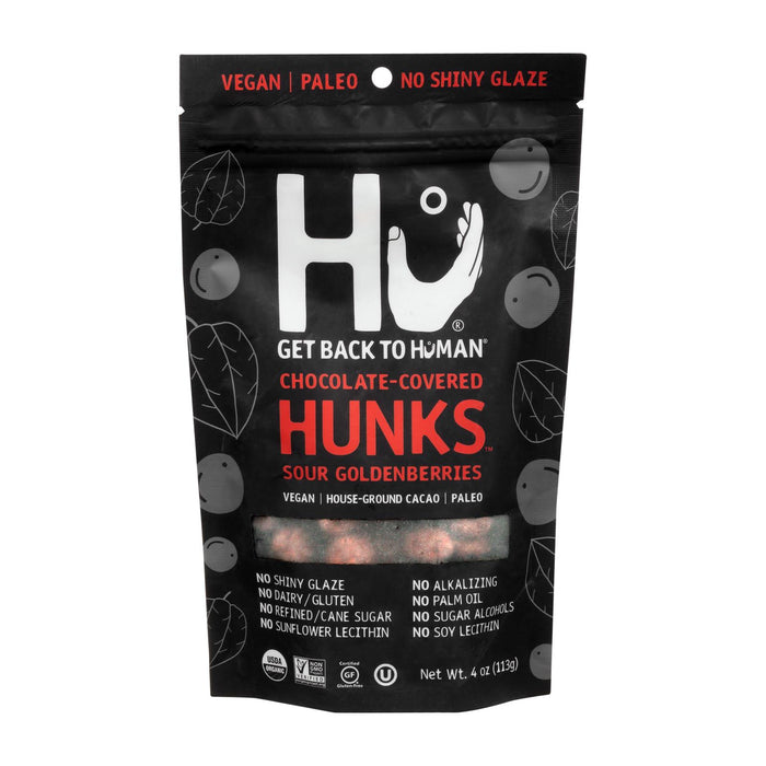 Hu - Hunks Organic Choccvd Gldnbry - Case Of 6-4 Oz.