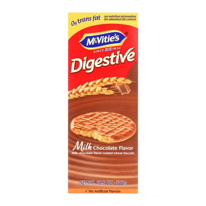 Mcvities Milk Chocolate Digestives - Case Of 12 - 10.5 Oz