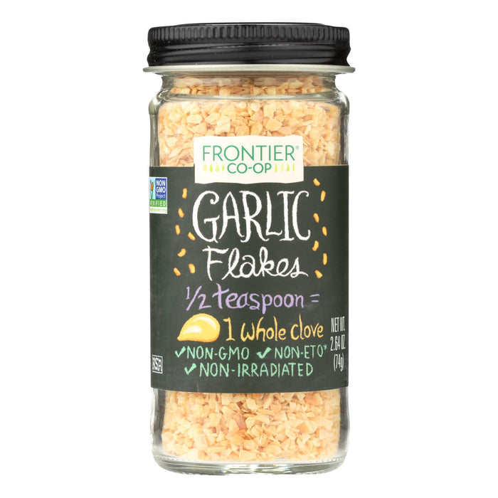 Frontier Herb Garlic -Flakes - 2.64 Oz