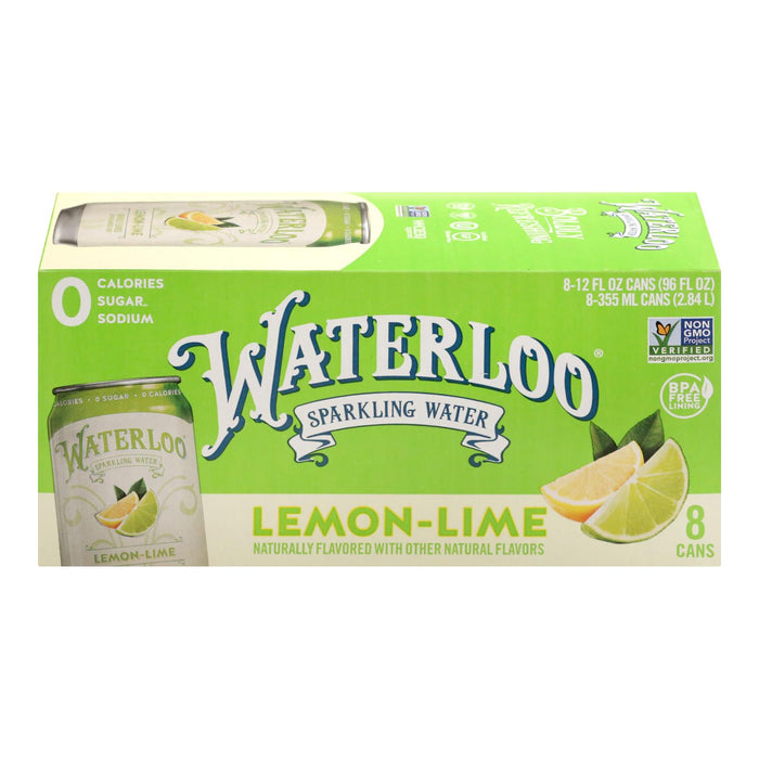 Waterloo - Sparkling Water Lime -Case Of 3 - 8/12 Fz