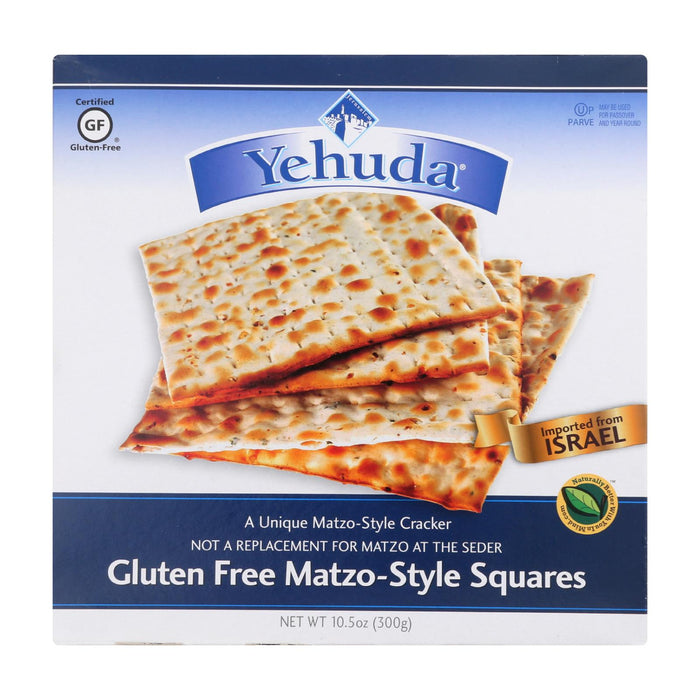 Yehuda Matzo Gluten Free Crackers - Case Of 12 - 10.5 Oz