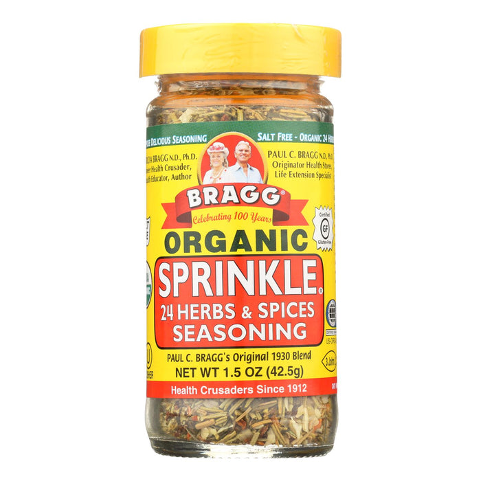 Bragg - Seasoning - Organic - Bragg - Sprinkle - Natural Herbs And Spices -1.5 Oz - Case Of 12