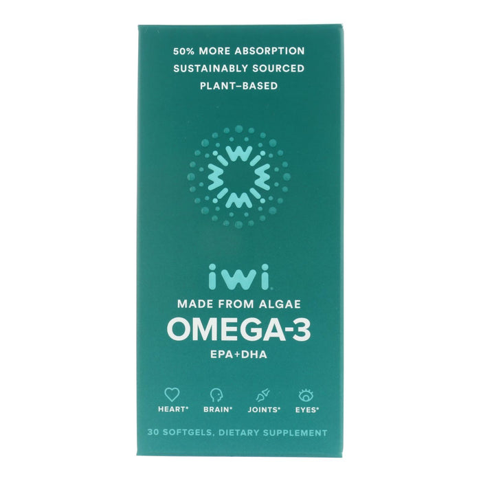 Iwi - Supp Alge Epa/dha Omega3 - Ea Of 1-30 Sgel.