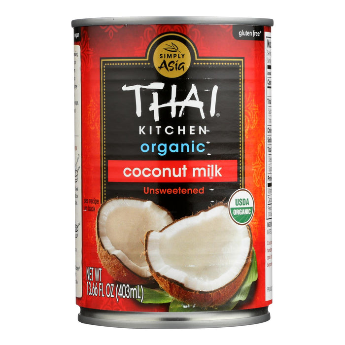 Thai Kitchen Organic Lite Coconut Milk - Case Of 12 - 13.66 Fl Oz