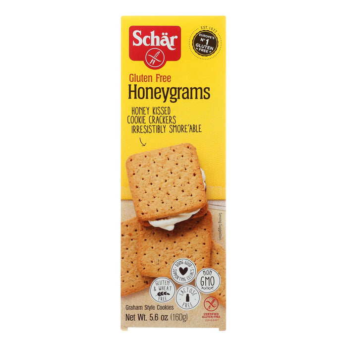 Schar - Crackers Honeygrams Gluten Free - Case Of 6-5.6 Oz.