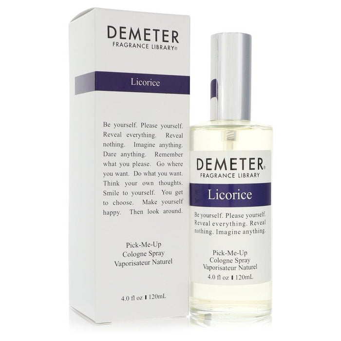 Demeter Licorice by Demeter Cologne Spray (Unisex) 4 oz for Women.