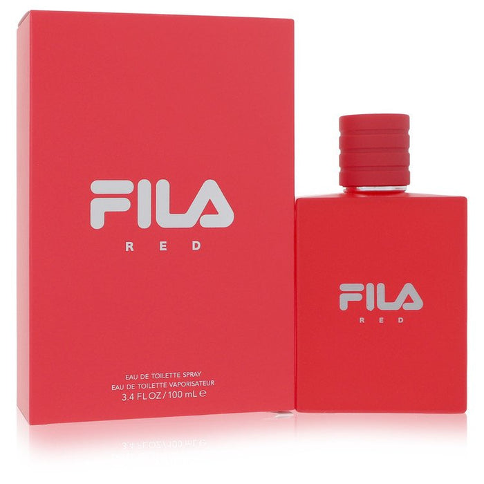 Fila Red by Fila Eau De Toilette Spray 3.4 oz for Men.