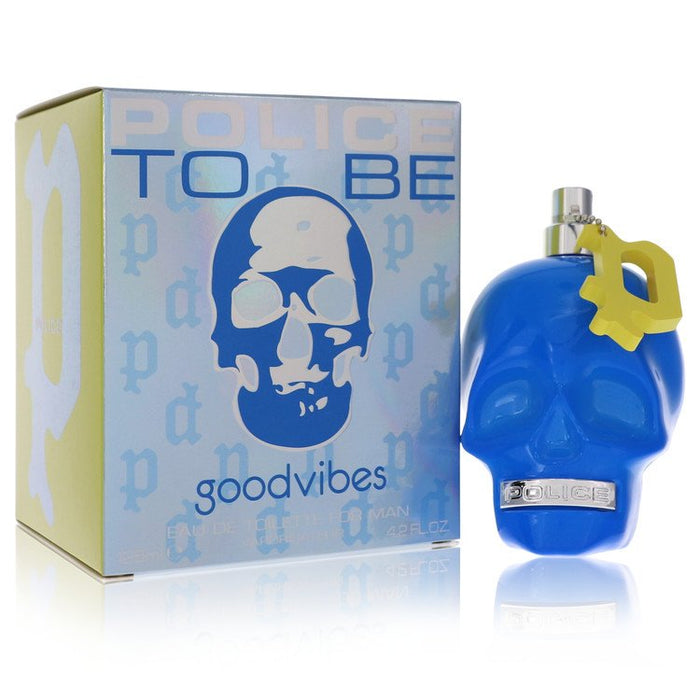 Police To Be Good Vibes by Police Colognes Eau De Toilette Spray 4.2 oz for Men.