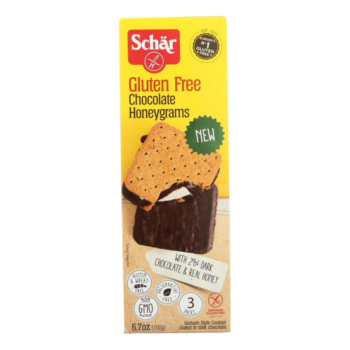 Schär Gluten Free Chocolate Honeygrams -Case Of 6 - 6.7 Oz