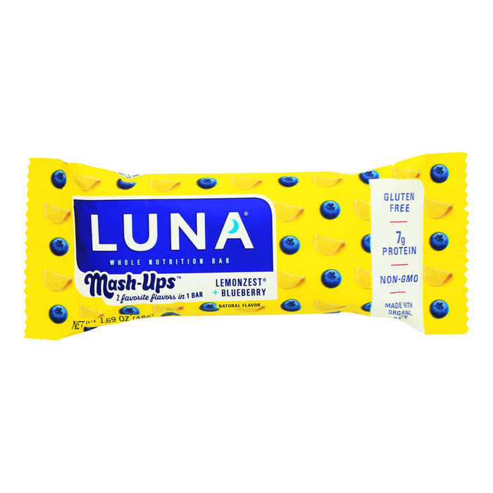 Luna - Bar Mshup Lemon Blubry - Case Of 15 - 1.69 Oz.