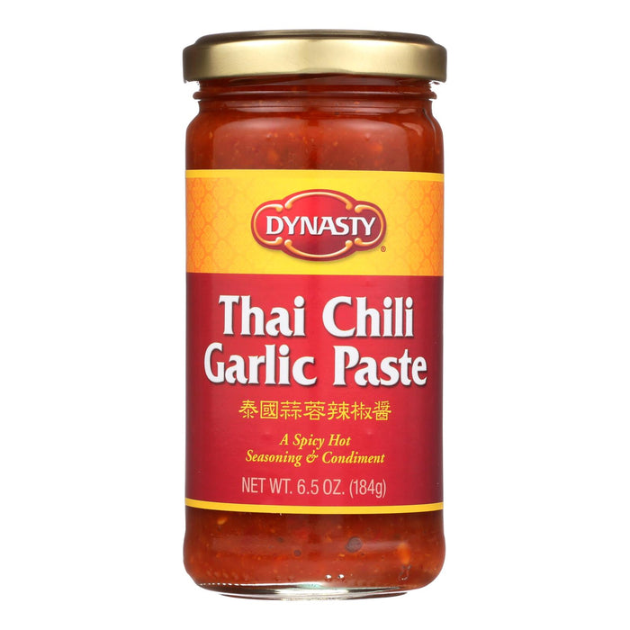 Dynasty Garlic Paste - Thai Chili - Case Of 12 - 6.5 Oz