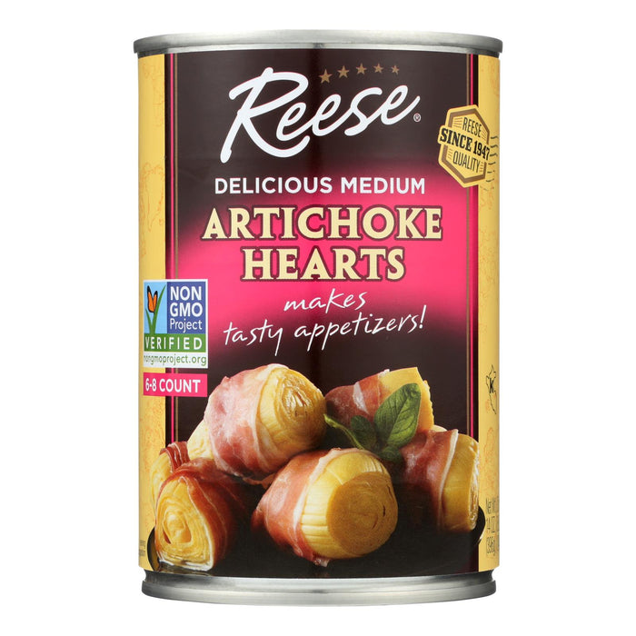 Reese Artichoke Hearts - Delicious Medium - Case Of 12 - 14 Oz