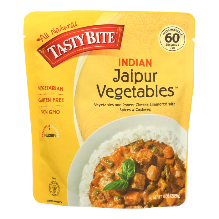 Tasty Bite Entrees - Indian Cuisine - Jaipur Vegetables - 10 Oz - Case Of 6.