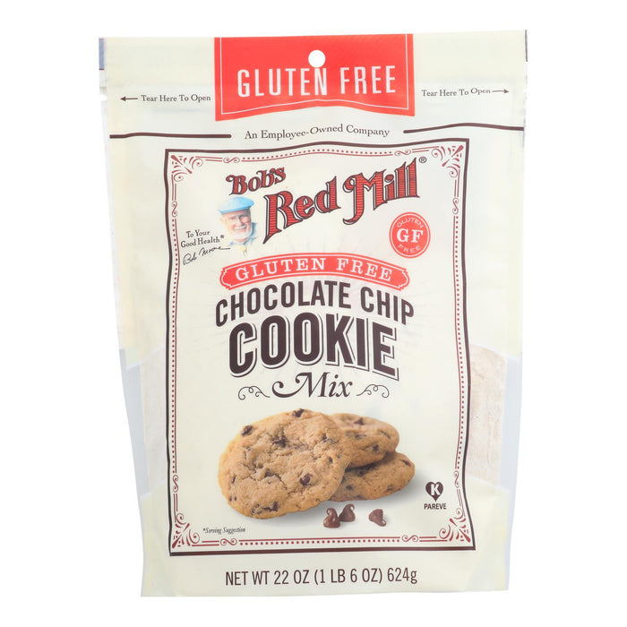 Bob's Red Mill - Cookie Mix Chocolate Chip Gluten Free - Case Of 4-22  Oz