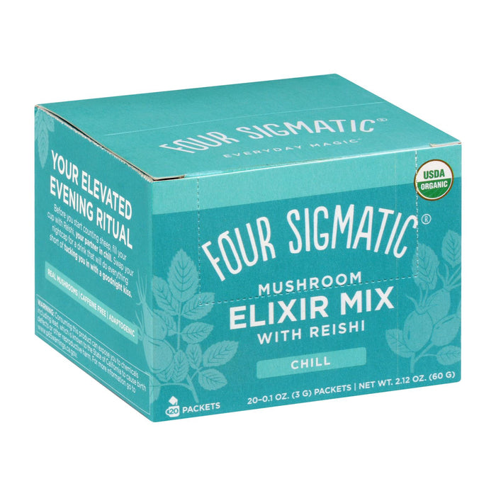 Four Sigmatic -Mushroom Elixir - Organic Reishi Mushroom - 20 Ct