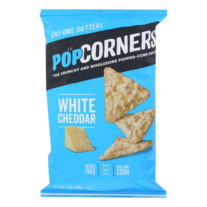 Our Little Rebellion Popcorners Chips -Cheddar Feel-good - Case Of 12 - 7 Oz