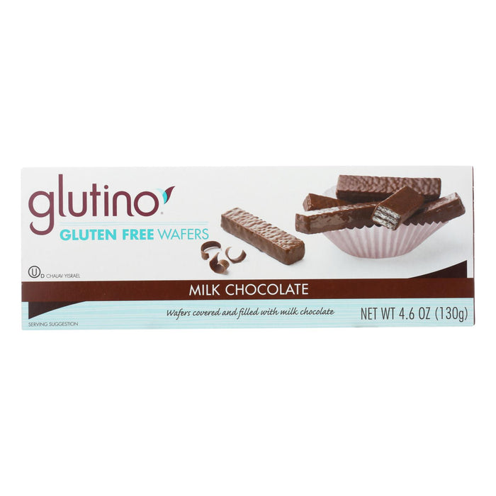 Glutino Chocolate Covered Wafer - Case Of 12 - 4.6 Oz