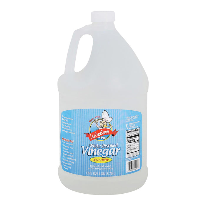 Woeber's - Vinegar Distilled Wht 5% - Case Of 4 -1 Gal