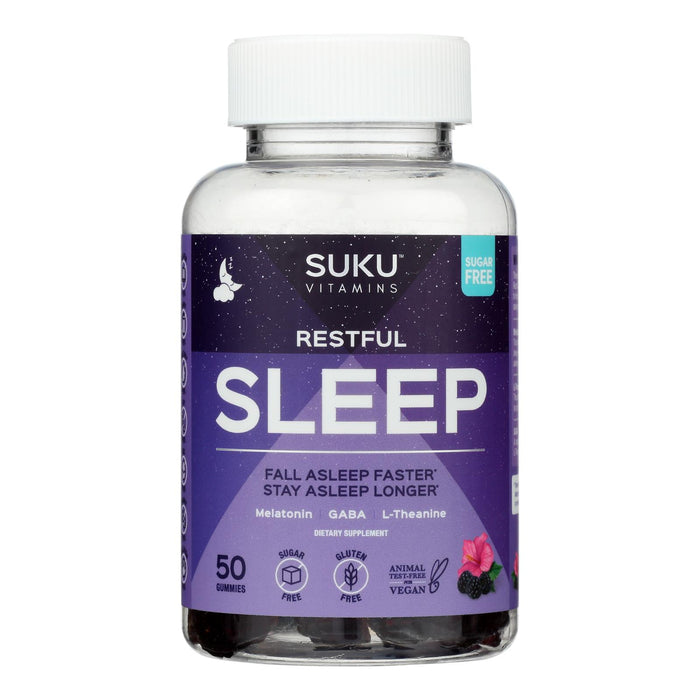 Suku Vitamins -Gummy Restful Sleep - 1 Each -50 Count