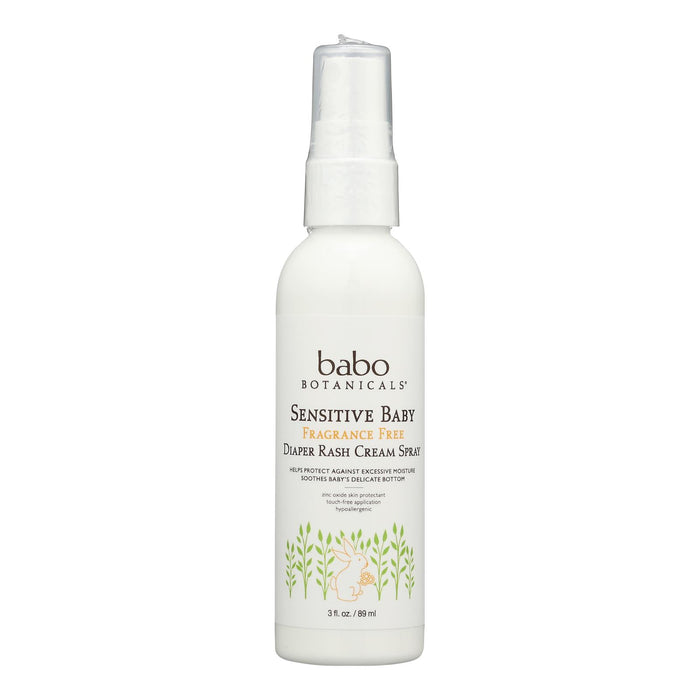 Babo Botanicals -Diaper Cream Spry Sensitive - 1 Each -3 Fz