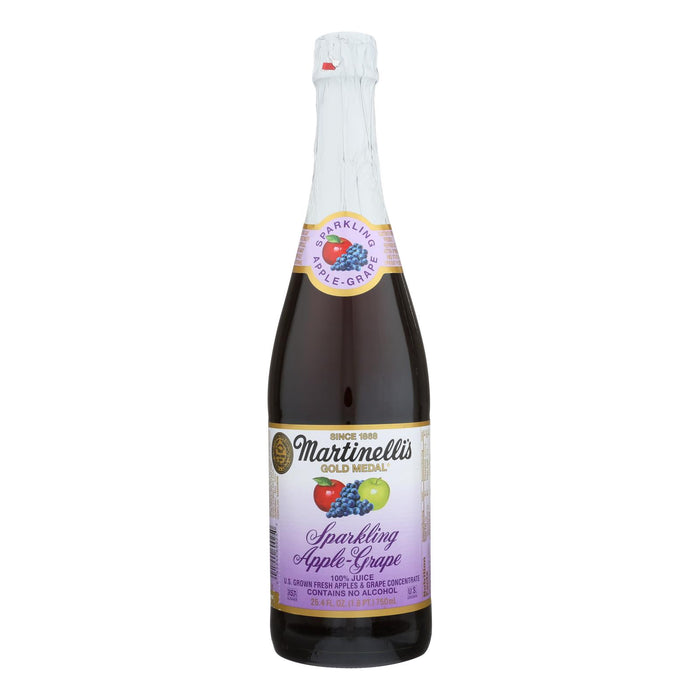 Martinelli's Sparkling Juice -Apple Grape - Case Of 12 - 25.4 Fl Oz.