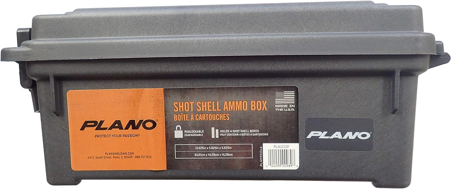 Plano Field/Ammo Box | Heavy-Duty Storage Case for Hunting and Shooting PLA1212P