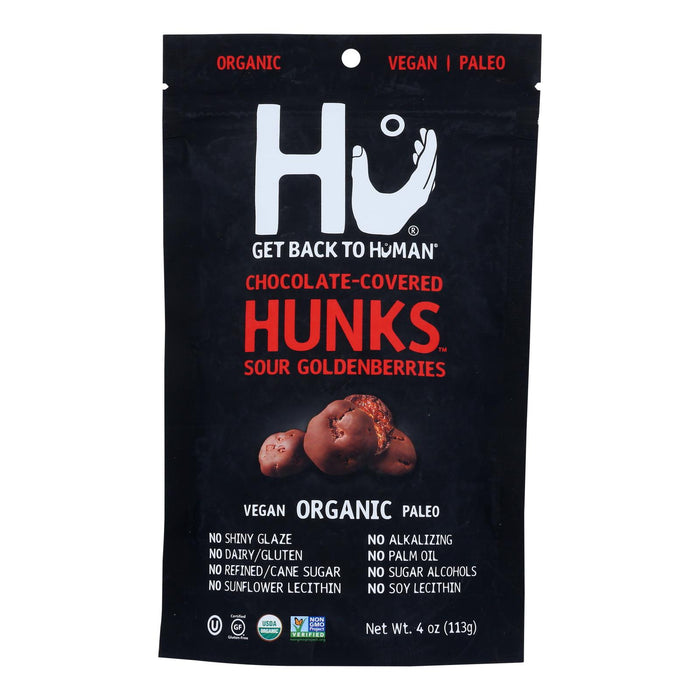 Hu - Hunks Organic Choccvd Gldnbry - Case Of 6-4 Oz.