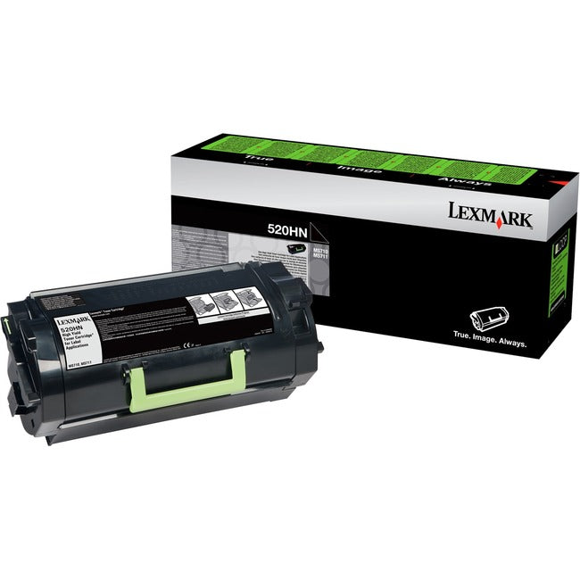 Lexmark 520HN Toner Cartridge - Black.