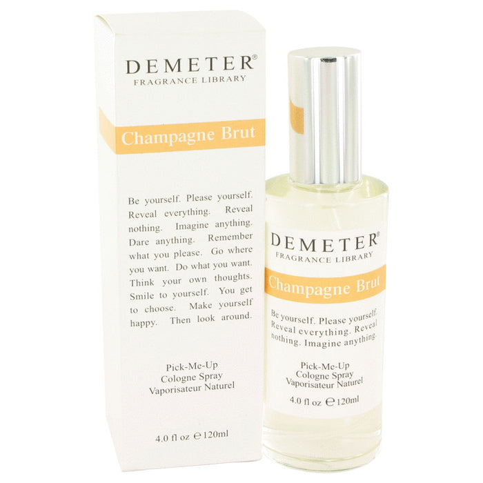 Demeter Champagne Brut by Demeter Cologne Spray 4 oz for Women.