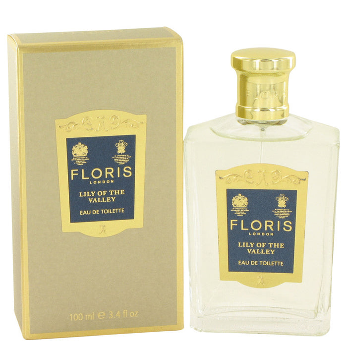 Floris Lily of The Valley by Floris Eau De Toilette Spray 3.4 oz for Women.