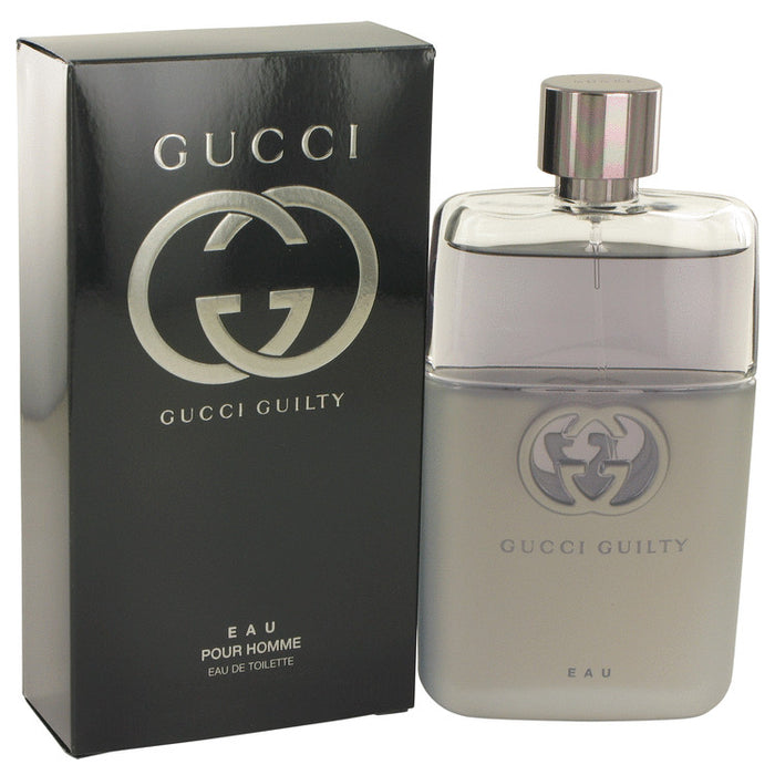 Gucci Guilty Eau by Gucci Eau De Toilette Spray 3 oz for Men.