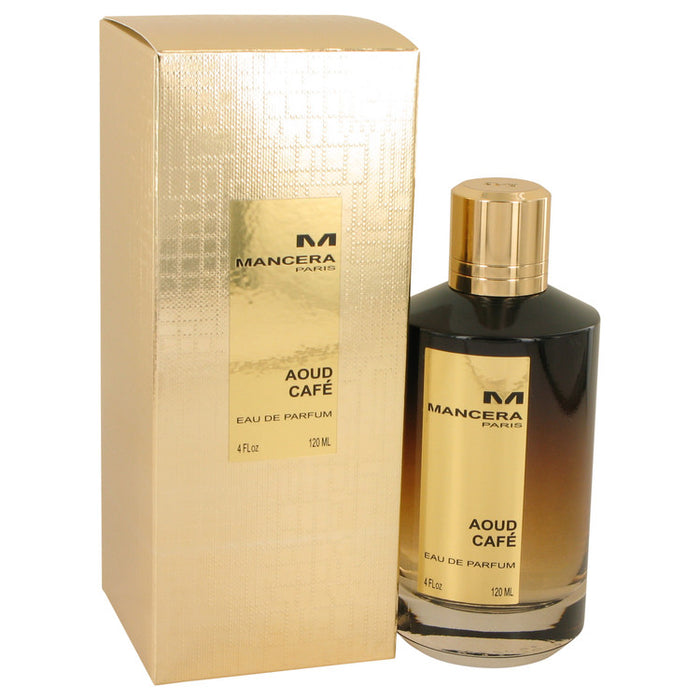 Mancera Aoud Café by Mancera Eau de Parfum Spray (Unisex) 4 oz for Women