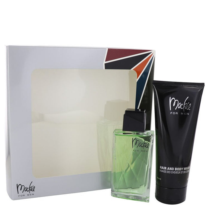 MACKIE by Bob Mackie Gift Set -- 3.4 oz Eau De Toilette Spray + 6.7 oz Shower Gel for Men.