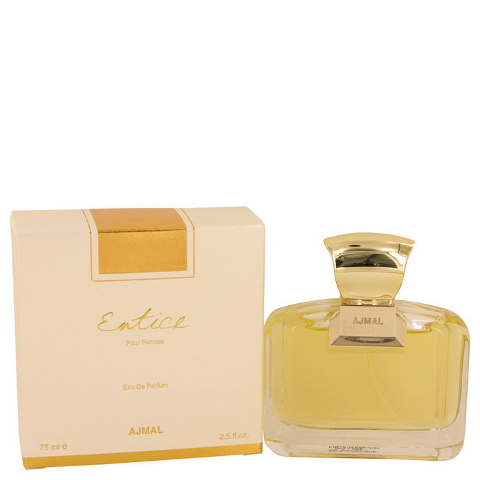 Ajmal Entice by Ajmal Eau De Parfum Spray 2.5 oz for Women.