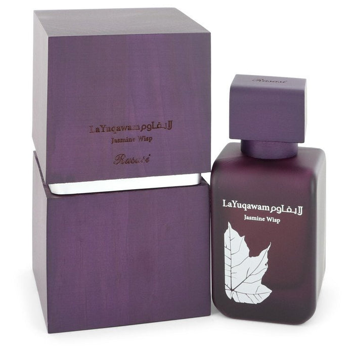 La Yuqawam Jasmine Wisp by Rasasi Eau De Parfum Spray 2.5 oz for Women.