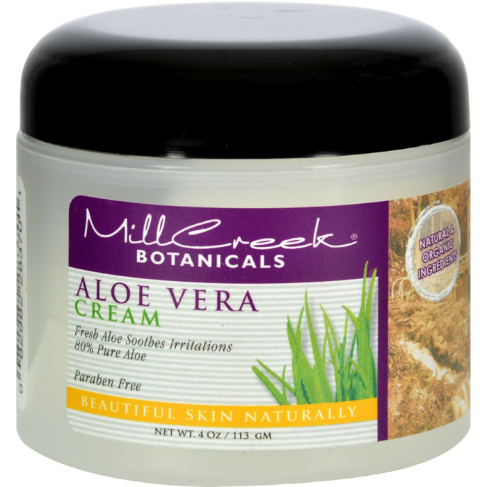 Mill Creek Aloe Vera Cream - 4 Oz.