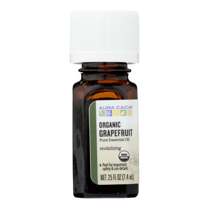Aura Cacia - Organic Grapefruit - .25 Oz.