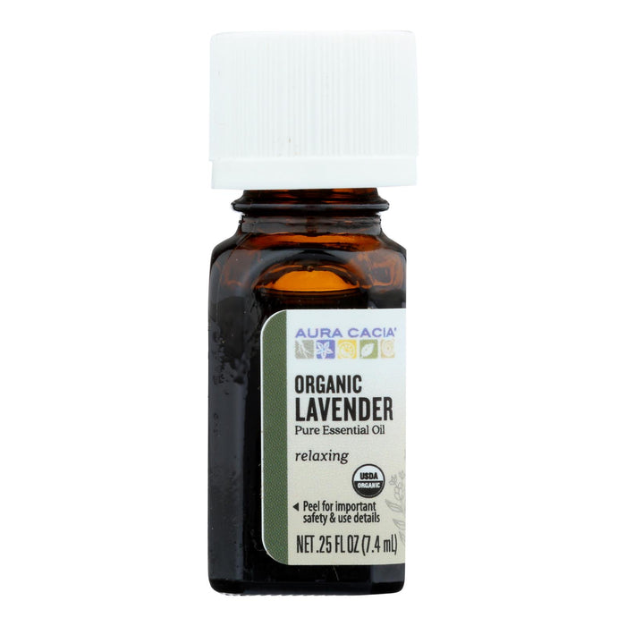 Aura Cacia - Organic Lavender - .25 Oz.