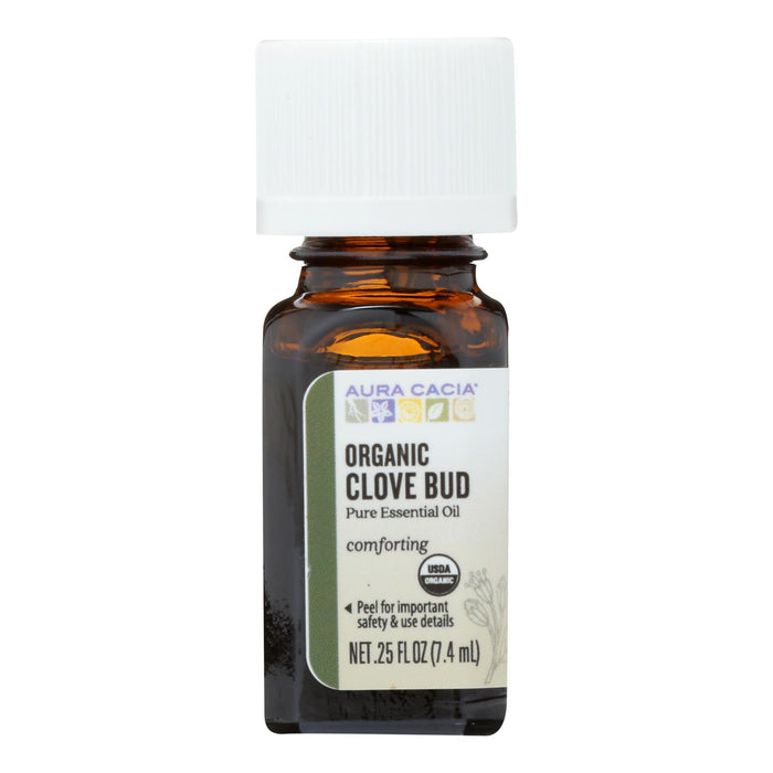 Aura Cacia - Organic Essential Oil - Clove Bud - .25 Oz.