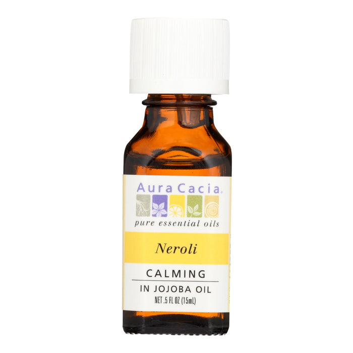 Aura Cacia - Neroli In Jojoba Oil - 0.5 Fl Oz.