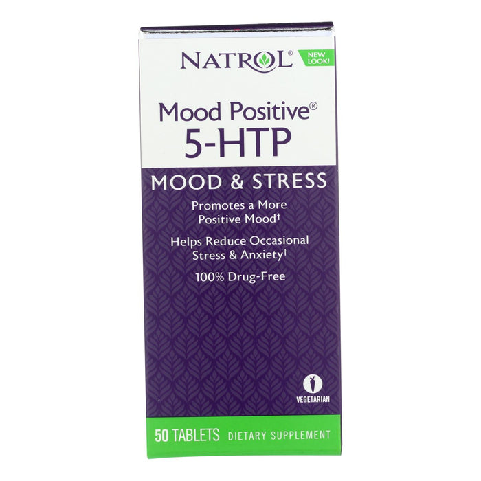 Natrol Mood Positive 5-htp - 50 Tablets.