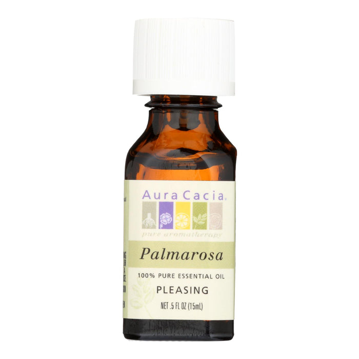 Aura Cacia - Pure Essential Oil Palmarosa - 0.5 Fl Oz.