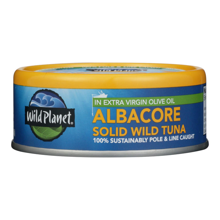 Wild Planet Wild Albacore Tuna In Extra Virgin Olive Oil - Case Of 12 - 5 Oz