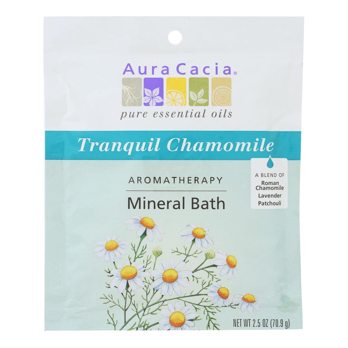 Aura Cacia - Aromatherapy Mineral Bath Tranquility - 2.5 Oz - Case Of 6.