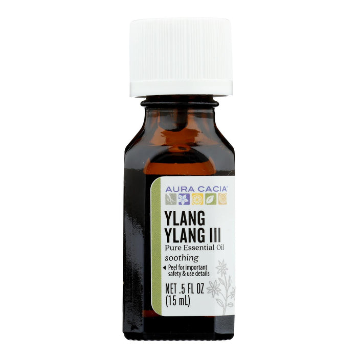 Aura Cacia - Pure Essential Oil Ylang Ylang - 0.5 Fl Oz.